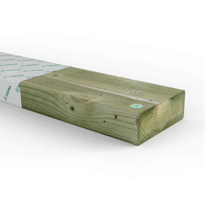 Regel Impregnerad 45 x 120 mm - 4,2 m Södra Wood